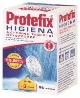 Protefix aktywne tabletki czyszczące x 66 szt