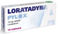 Loratadyna pylox 10 mg x 10 tabl