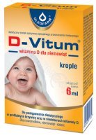 D-Vitum witamina D dla niemowląt krople 6 ml