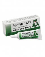 Aphtigel 0,1% żel do pielęgnacji jamy ustnej 5 g