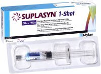 Suplasyn 1-shot 60 mg/6 ml x 1 ampułkostrzykawka