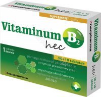 Vitaminum B2 HEC x 50 + 10 tabl powlekanych