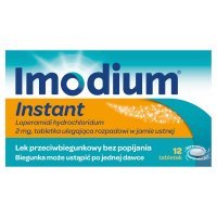 Imodium instant 2 mg x 12 tabl (liofilizat doustny)