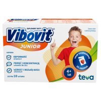 Vibovit junior 2 g x 30 sasz o smaku truskawkowym