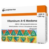 Vitaminum A+E x 20 kaps (Medana)