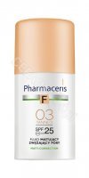 Pharmaceris f - fluid matujący z laktoflawiną spf 25 (03 tanned) 30 ml