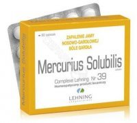 Lehning Mercurius Solubilis Nr 39 x 80 tabl