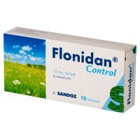 Flonidan control 10 mg x 10 tabl