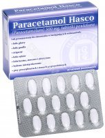 Paracetamol 500 mg x 30 tabl powlekanych (Hasco)