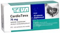 Cardioteva 75 mg x 56 tabl dojelitowych