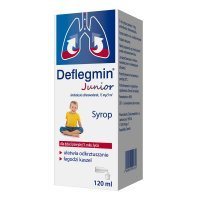 Deflegmin Junior syrop 15 mg/5 ml 120 ml