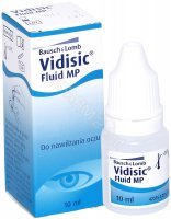 Vidisic fluid MP żel do nawilżania oczu 2 mg/1g 10 ml