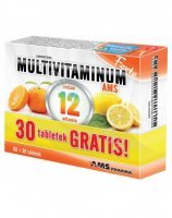 Multivitaminum AMS Forte x 60 tabl + 30 tabl GRATIS !!!