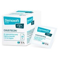 Demoxoft clean x 20 chusteczek do powiek