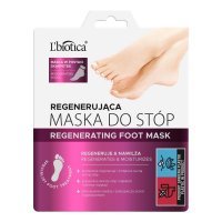 L'Biotica regenerująca maska do stóp w postaci nasączonych skarpetek (1 para)