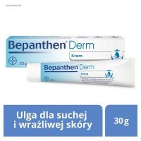 Bepanthen Derm krem 30 g – specjalistyczny krem na suchą skórę, skłonną do podrażnień