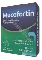 Mucofortin 600 mg x 10 tabl musujących