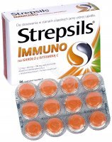 Strepsils immuno na gardło z witaminą C x 36 pastylek