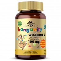Solgar Kanguwity Witamina C 100 mg x 90 pastylek do ssania