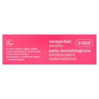 Ziaja Mintperfekt sensitiv pasta stomatologiczna zmniejszająca nadwrażliwość 75 ml