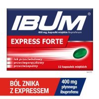 Ibum express forte 400 mg x 12 kaps