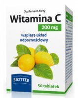 Witamina C 200 mg x 50 tabl (Biotter)