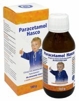 Paracetamol zawiesina 150 g (Hasco) o smaku  pomarańczowym