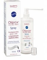Oliprox spray do stosowania w łojotokowym zapaleniu skóry głowy i ciała 150 ml
