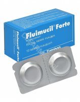Fluimucil Forte 600 mg x 10 tabl musujących