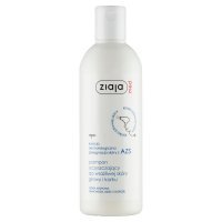 Ziaja kuracja dermatologiczna pielęgnacja skóry z AZS szampon oczyszczający do wrażliwej skóry głowy i karku  300 ml