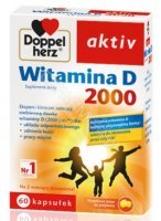 Doppel herz aktiv witamina D 2000 x 60 kaps