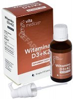 Vitamedicus witamina D3 + K2 krople 29,4 ml (210 porcji)