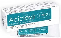 Ziaja Aciclovir 50 mg /g krem 5 g