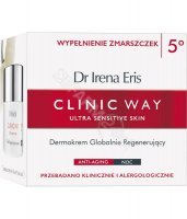 Dr Irena Eris CLINIC WAY dermokrem globalnie regenerujący do twarzy i pod oczy 5° na noc