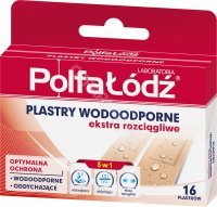 Laboratoria Polfa Łódź Plastry wodoodporne x 16 szt