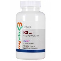 MyVita naturalna witamina K2 max MK-7 x 250 tabl