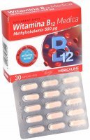 Medicaline Witamina B12 Medica 500 µg x 30 kaps