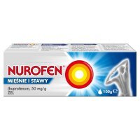 Nurofen Mięśnie i Stawy ibuprofen 5% na ból mięśni i stawów żel 100 g