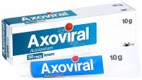 Axoviral 50 mg/g krem 10 g