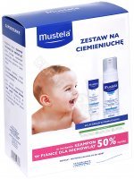 Mustela promocyjny zestaw - krem na ciemieniuchę 40 ml + szampon w piance dla noworodków 150 ml