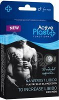 Active Plast Blue Libido - plastry na wzrost libido dla mężczyzn x 12 szt