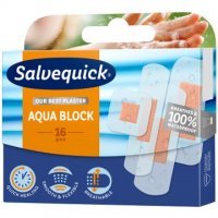 Plastry Salvequick Aqua Block x 16 szt