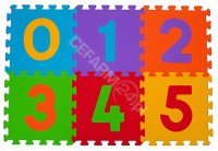 Babyono puzzle piankowe Cyfry x 6 szt (275)