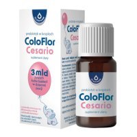 Coloflor cesario krople doustne dla noworodków i niemowląt po cesarskim cięciu od pierwszych dni życia 5 ml