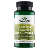 Swanson Full Spectrum Boswellia & Curcumin x 60 kaps
