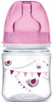 Canpol babies antykolkowa butelka EasyStart "Let's Celebrate" 120 ml (35/228) różowa