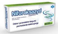 Nifuroksazyd 200 mg x 20 tabl powlekanych (Polfarmex)