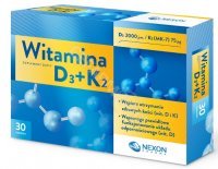 Witamina D3 + K2 x 30 tabl (Nexon)