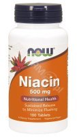 NOW Foods Niacyna (Witamina B3) 500 mg x 100 tabl