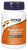 NOW Foods Probiotic-10 - 50 Billion x 50 kaps